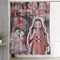 thumbnail image 3 of Kamado Nezuko Shower Curtain Waterproof Fabric Cloth Shower Curtains Washable Bathroom Decoration Bath Curtains Plastic, 3 of 9