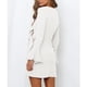 thumbnail image 3 of Vestido De Mujer, Vestido De Manga Larga De Poliéster Transpirable Dobladillo Irregular Puños De Encaje Con Volantes Para Citas Para Trabajar ANGGREK No, 3 of 7