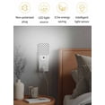 thumbnail image 4 of Night Lights Auto Sensor Black White Polka Dots Plug-in LED Nightlights Lamp Dusk to Dawn for Living Room, Bedroom, Bathroom, Hallway, Stairways Home Wall Decor, Cute Solid Color Night Light, 4 of 9