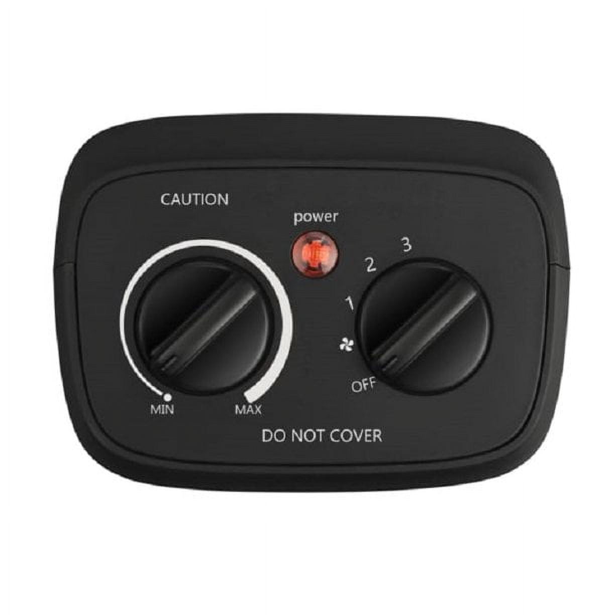 Pelonis 1500W Ceramic Fan-Forced Electric Space Heater, PSH10C2ABB, Black -  Walmart.com