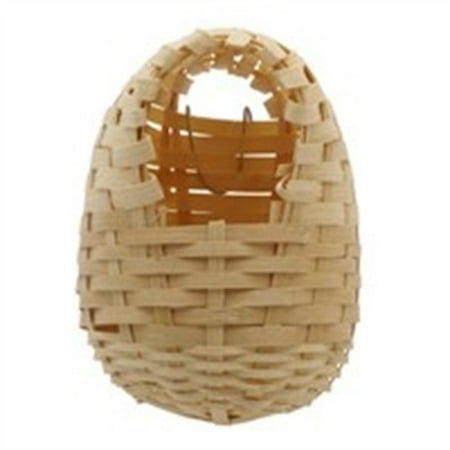 Finch Bird Nests - Lw Bamboo Finch Nest, 5.9in X 4.7in