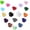 A-Random Colors Shipping, variant on 50 PCS Adults Disposable KF94 Face Masks, 4-Ply 3D Fish Type Protective Masks with Adjustable Nose-Clip & Elastic Ear Loops for Daily Use (Navy)