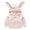 Pink, variant on Toddler Baby Cute Cartoon Patchwork Rabbit Ear Hooded Sweatshirt Top