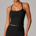 thumbnail image 2 of HAYIMI Women Soft Tank Tops For Gym Yoga Running And Outdoor Workout Comfortable Sleeveless Gym Tops For Summer Round Neck Solid Color Birthday Camisole, 2 of 7