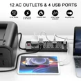 thumbnail image 2 of PlugStrip - Plug Outlet Extender (White), 2 of 2
