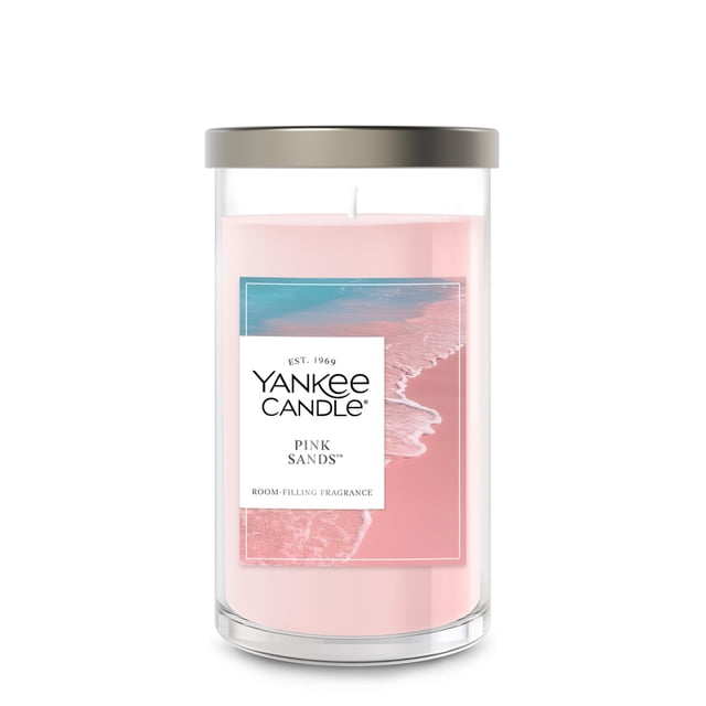 Vela Yankee Candle tipo pilar mediana Pink Sands 404 g