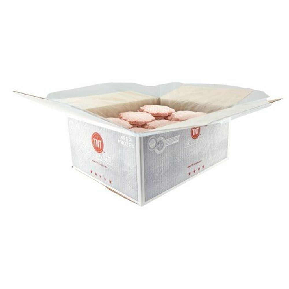 TNT Seasoned Patty, 5.3 Ounce - 60 per case.