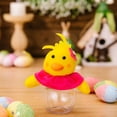 thumbnail image 2 of Dsscvnef Easter Ornament Cartoon Rabbit Shape Home Decorations Children's Gift Box Transparent Candy Jar, 2 of 6
