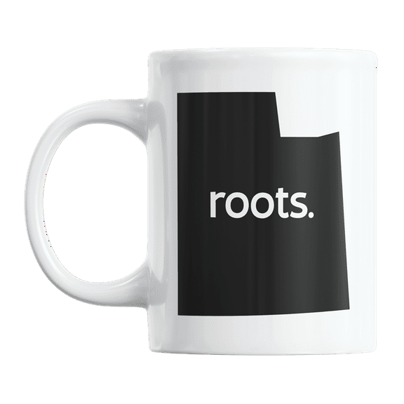Utah Roots & UT USA State Map Outline, US Citizen Coffee & Tea Mug Cup (11oz)