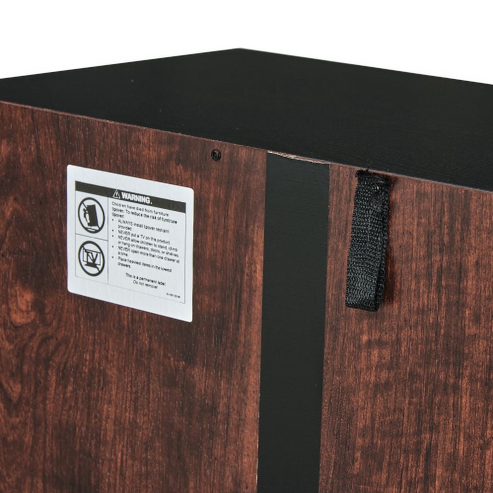 Jaodemo Kitchen Pantry Cabinet, Brown, 12.8''