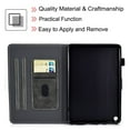 thumbnail image 7 of Allytech Smart Case for Fire HD 10(11th Gen 2021), Fire HD 10 Plus Cover 2021, Vegan PU Leather Anti-Shock Multi-Angle Stand Back Shell Auto Wake Sleep Wallet Case for Fire HD 10.1 inch 2021, Gray, 7 of 7