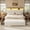 Beige, variant on GUNAITO King Bed Frame with Storage Headboard, 2 Drawers Platform Upholstered LED Bed Frame with USB Ports & Outlets Gray