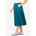 thumbnail image 3 of Woman Within Plus Size 7-Day Knit A-Line Skirt, 3 of 5