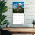thumbnail image 5 of Atlantic Coast Lighthouses | 2026 12x24" (Hanging) Wall Calendar | Plastic-Free, 5 of 9