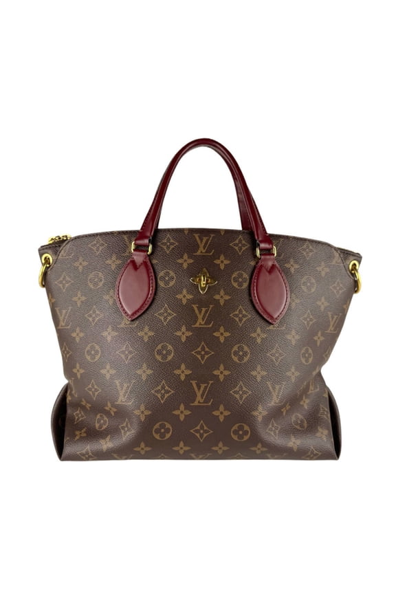 Pre-Owned Louis Vuitton LOUIS VUITTON Handbag Shoulder Bag Monogram Flower Zipped Tote MM...