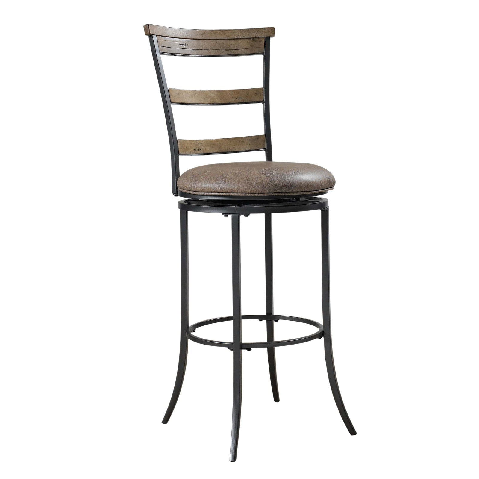 Hilale Charleston Swivel Ladder Back Bar Stool Com