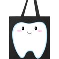 thumbnail image 3 of Inktastic Cute Tooth Tote Bag, 3 of 3