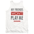 thumbnail image 1 of Monopoly My Friends Adult Tank Top White, 1 of 1