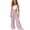 1 Pink, variant on SROBPTY Teen Girls Pants Solid Wide Leg Drawstring with Pockets Loose Trousers for 3-14Y