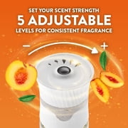 Air Wick Plug-in Scented Oil Warmer Air Freshener Refills, Sweet Peach & Sunshine, 2 Count