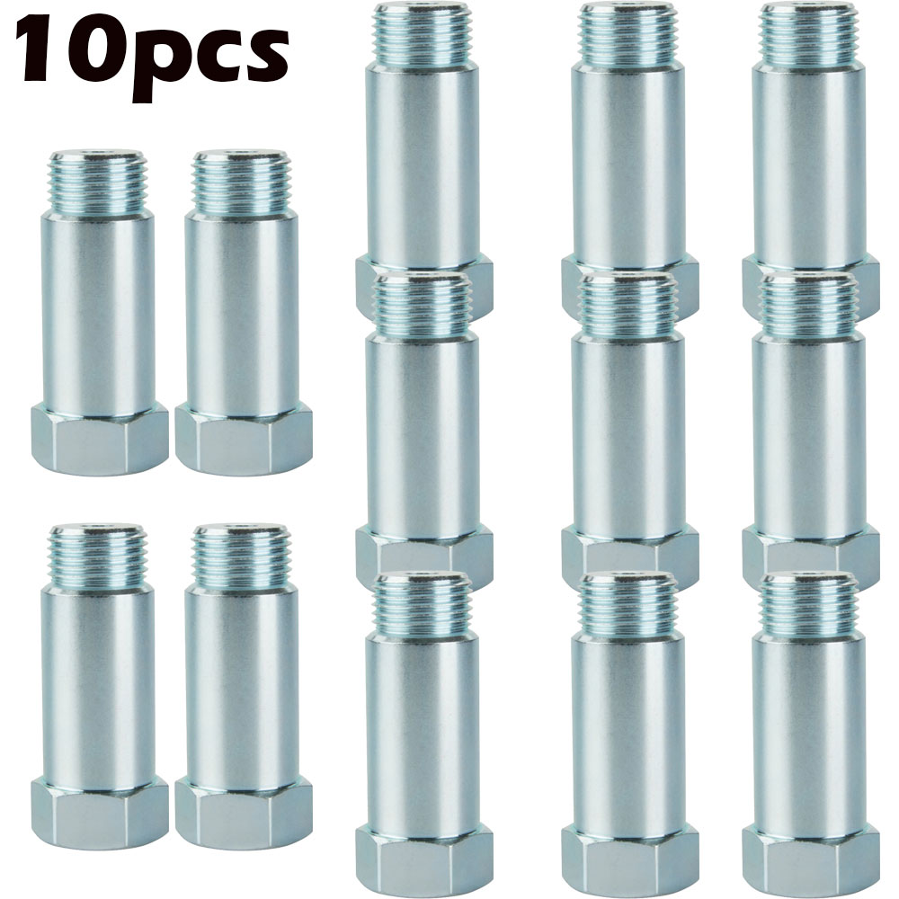 10pcs 55mm Car Oxygen O2 Sensor Adapter CEL Fix Check Engine Light