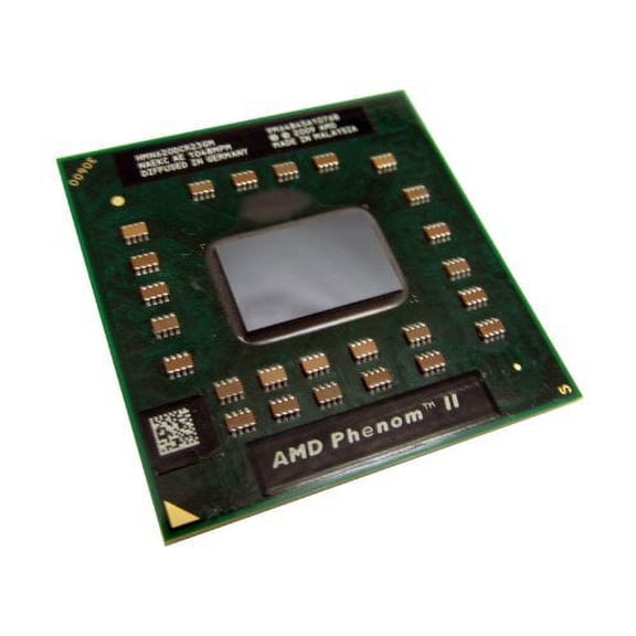 HP 594166-001 AMD Phenom II Dual-Core mobile processor N620 - 2.8GHz (Champlain, 2MB Level-2 cache, 35W TDP) - Includes replacement thermal material - For use with 6555b and 6455b models