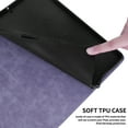 thumbnail image 5 of Allytechgroup Case for iPad Mini 7 A17 Pro 2024/iPad Mini 6 2021 8.3 Inch, Built-in Soft TPU & Pen Slot Elastic Band Flip Shockproof Back Cover Case Auto Wake/Sleep for Women Men, Purple, 5 of 7