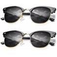 thumbnail image 1 of Anteojos de Sol Retro Clásicos Polarizados UV400 Unisex KALIYADI, 1 of 5