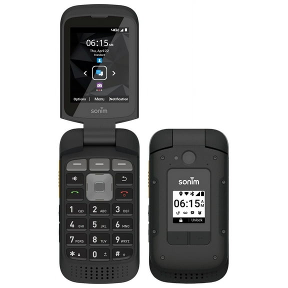 Open Box SONIM XP3 PLUS XP3900 VERIZON WIRELESS 4G GSM 16GB Android Rugged Flip Phone