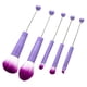 thumbnail image 5 of Juego de 5 brochas de maquillaje perfecl Premium multifuncionales Violeta, 5 of 8