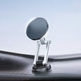 thumbnail image 2 of YOBOLK - Soporte para teléfono móvil, estilo metálico, para salpicadero de coche, soporte de navegación, plegable, magnético, giratorio 360°, accesorios para coche en liquidación para mujer, 2 of 8