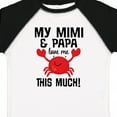 thumbnail image 4 of Inktastic Mimi and Papa Love Me Crab Boys or Girls Toddler T-Shirt, 4 of 5