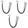 thumbnail image 2 of Metal Construction Hanging Chain For Indoor Outdoor Use, Weather Resistant Finish, 3PCS, 2 of 6