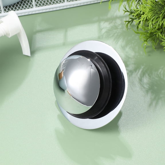 Minkissy Universal Brass Tub Drain Plug with Easy Installation for Bathtubs and Bathroom Sink Drains