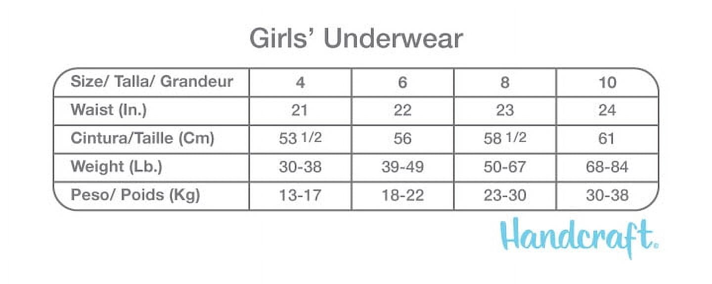 Jojo Siwa Girls Cupcake Stretch Hipster Briefs Underwear, 4-Pack Sizes 6-10  