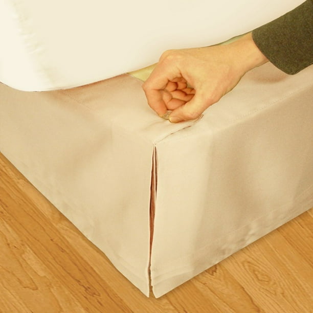 Veratex Hike Up Your Skirt Adjustable Bedskirt