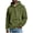#H-Army Green, variant on Men's Sherpa Fleece Hoodies Long Sleeves Loose Thick Warm Fall Winter Fuzzy Pullover Hooded Sweatshirts,Navy,Size XL