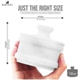thumbnail image 5 of Radicaln Handmade White Marble Salt Keeper with Lid & Spoon– 3" Natural Stone Spice Jar for Sea Salt, Sugar, Herbs –Elegant Kitchen Countertop Storage, 5 of 6