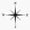1pcs, variant on Compass Inspired Navigation Nautical Design Sticker