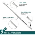 thumbnail image 4 of Lobster Crackers and Picks Set, 10-Piece Crab Leg Cracker Tools - Stainless Steel Seafood Crackers & Forks Nut Cracker Set - Dishwasher Safe, 4 of 5