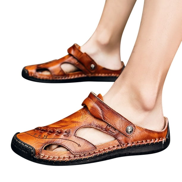 Leather beach shoes sale