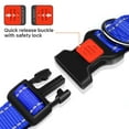 thumbnail image 7 of Taglory Reflective Dog Collar with Locking Buckle, Adjustable Nylon Collar for Small Dogs, Navyblue, 7 of 7