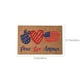 thumbnail image 3 of Decoraciones para el Día de los Caídos, decoraciones para el 4 de julio, decoraciones patrióticas, tapetes con letras en inglés para el Día de la Independencia, tapetes para puerta de entrada, tapetes, 3 of 6