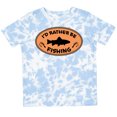 thumbnail image 3 of Inktastic I'd Rather Be Fishing Boys or Girls Toddler T-Shirt, 3 of 5