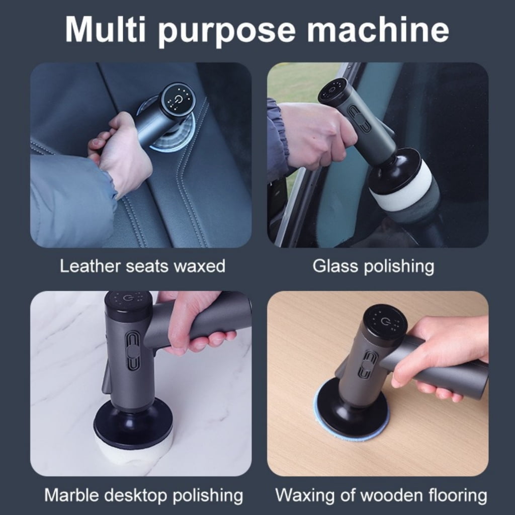 Zeiwohndc Double Purpose Electric Polisher 3000RPM High Torques Car Buffer Polisher