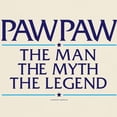 thumbnail image 3 of CafePress - Pawpaw Man Myth Legend T Shirt - Men's Classic Graphic T-Shirt, 3 of 4