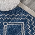 thumbnail image 5 of JONATHAN Y MOH200D-28 Amir Moroccan Beni Souk Navy/Ivory 2 ft. x 8 ft. Runner Rug, 5 of 6