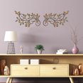 thumbnail image 4 of ESTART 2 PCS Metal Tree Vine Olive Branch Leaf Wall Art Decor for Above Door, Living Room, Bathroom, Office (Rusty Color), 4 of 9