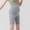 Gray, variant on Hrsba Summer Plus Size Maternity Safety Shorts for Women Lightweight Breathable Solid Color Outerwear Bottoms