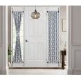 thumbnail image 2 of Lattice Print French Door Curtain Panel, 2 of 9